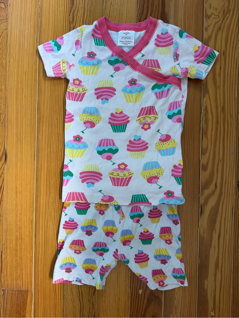 Hanna Anderson Cupcake Pajama Set